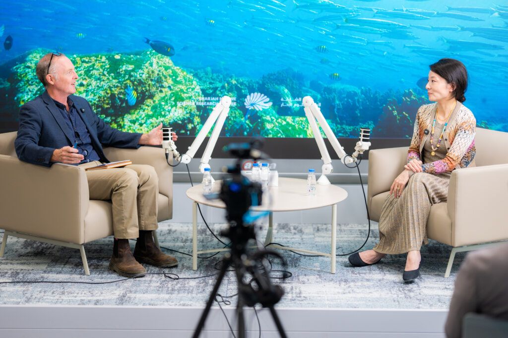 Sharjah Marine Science Research Centre Welcomes Journalist Naka Kondo