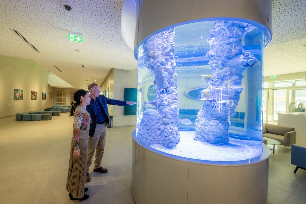 Sharjah Marine Science Research Centre Welcomes Journalist Naka Kondo