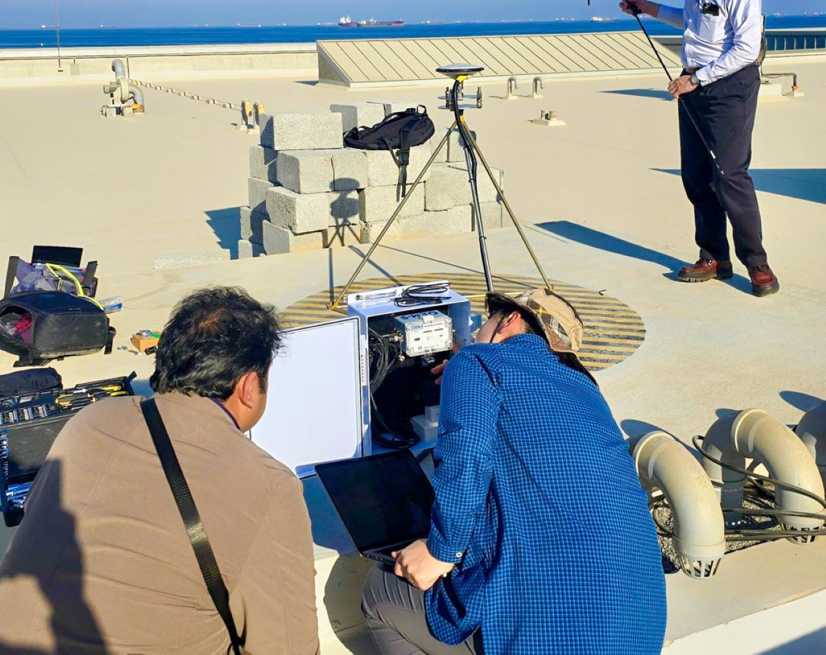 Through the Installation of a GNSS Sensor, SMSRC Opens New Research Horizons